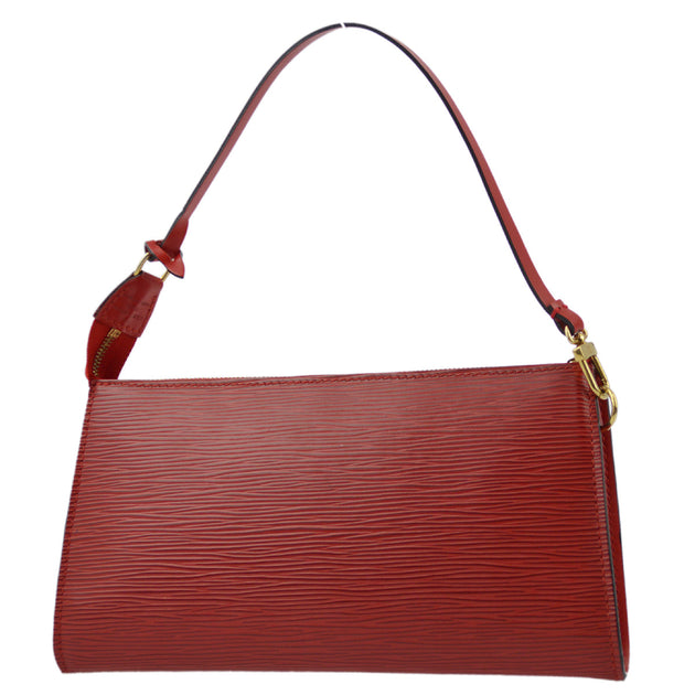 Louis Vuitton Red Epi Pochette Accessoires Handbag M52947 – AMORE