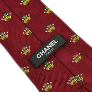 Chanel Necktie Bordeaux Small Good
