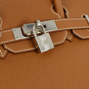 Hermes Gold Togo Birkin 30 Handbag