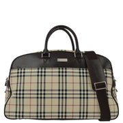 Burberry Check 2way Duffle Shoulder Handbag