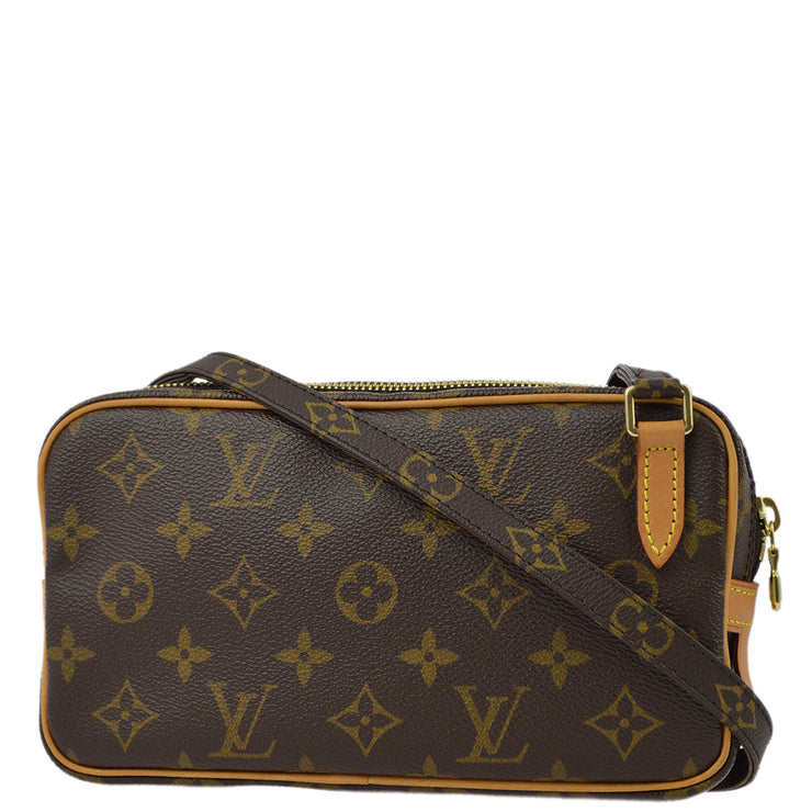Louis Vuitton 2003 Monogram Marly Bandouliere Shoulder Bag M51828