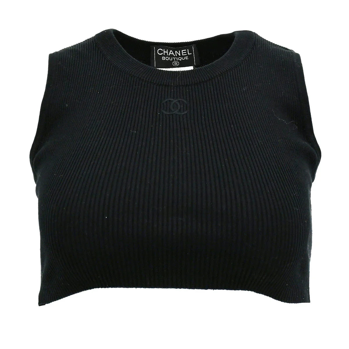 Chanel Spring 1995 Cropped Sleeveless Top #38