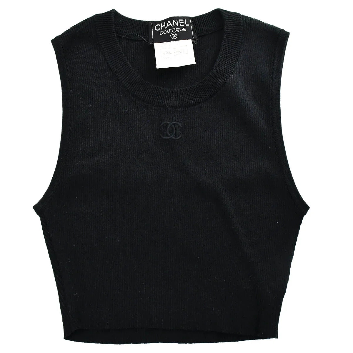 Chanel Spring 1995 Cropped Sleeveless Top #38