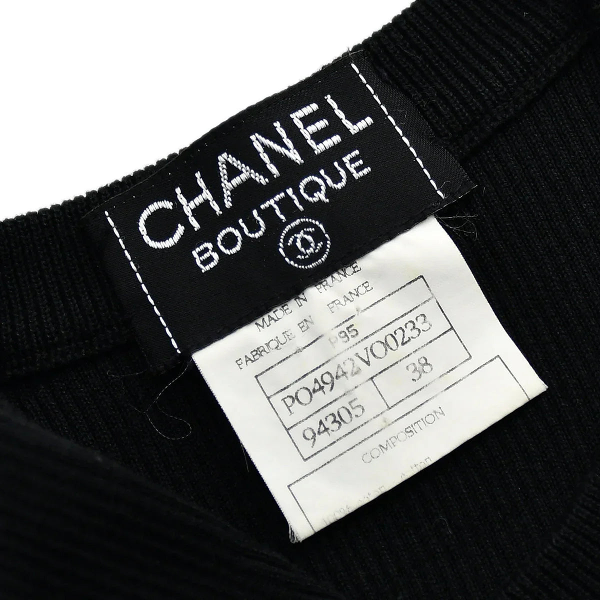 Chanel Spring 1995 Cropped Sleeveless Top #38