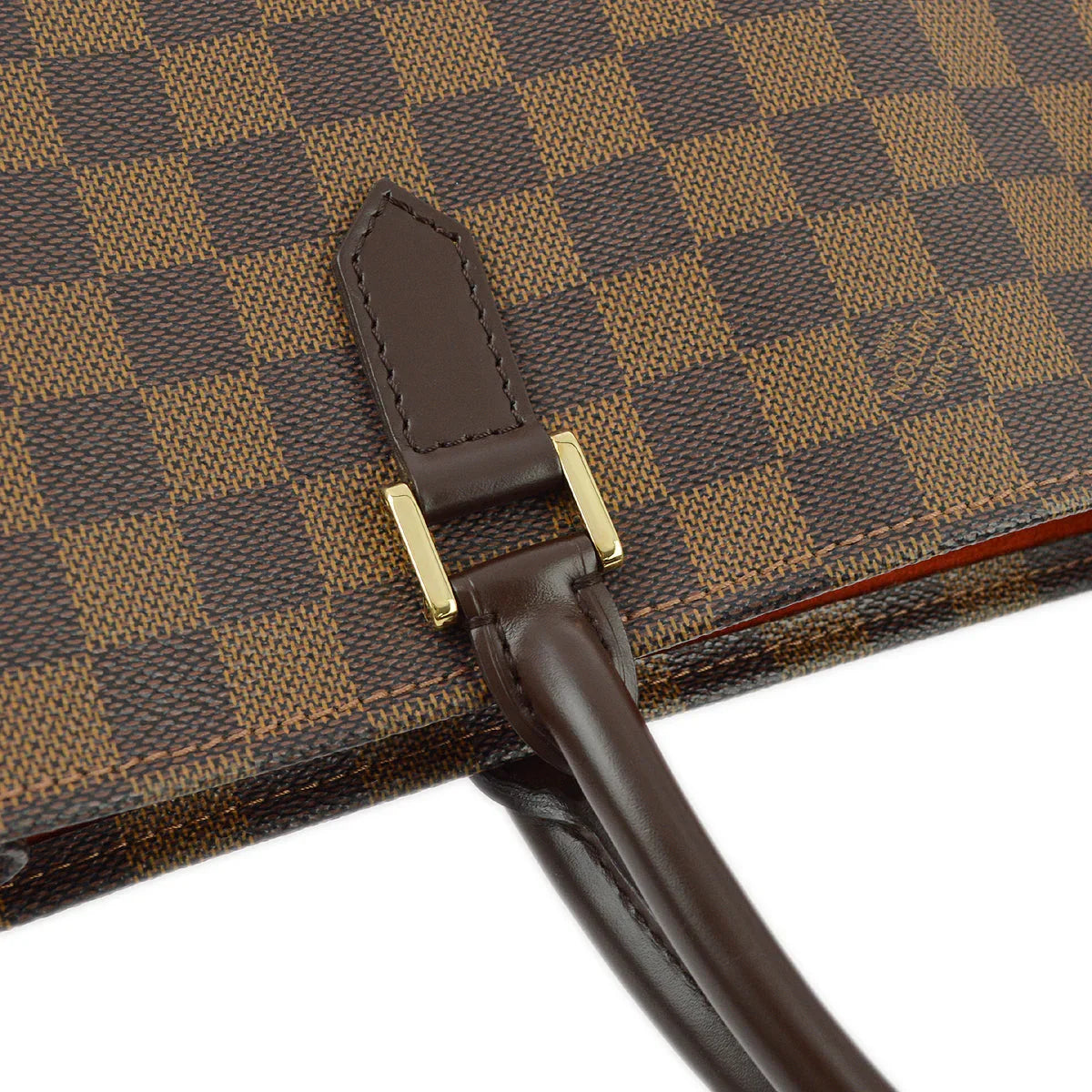 Louis Vuitton 2004 Damier Sac Plat Tote Handbag N51140