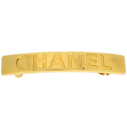 Chanel Hair Clip Hairpin Barrette Gold 97A/71