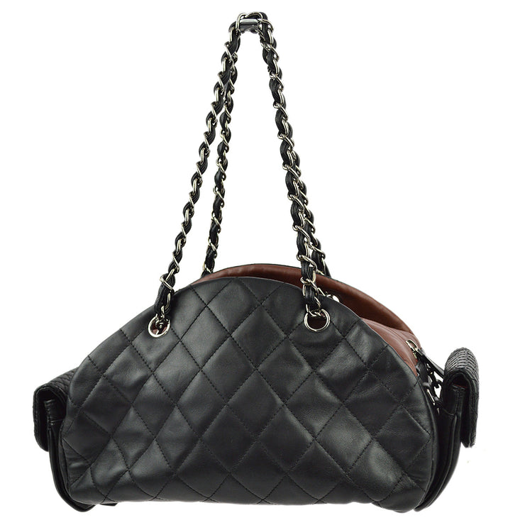 Chanel Black Lambskin Shoulder Bag