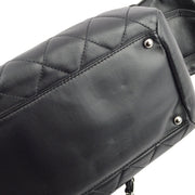 Chanel Black Lambskin Shoulder Bag