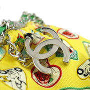 Chanel Yellow Canvas Valentine Chain Handbag