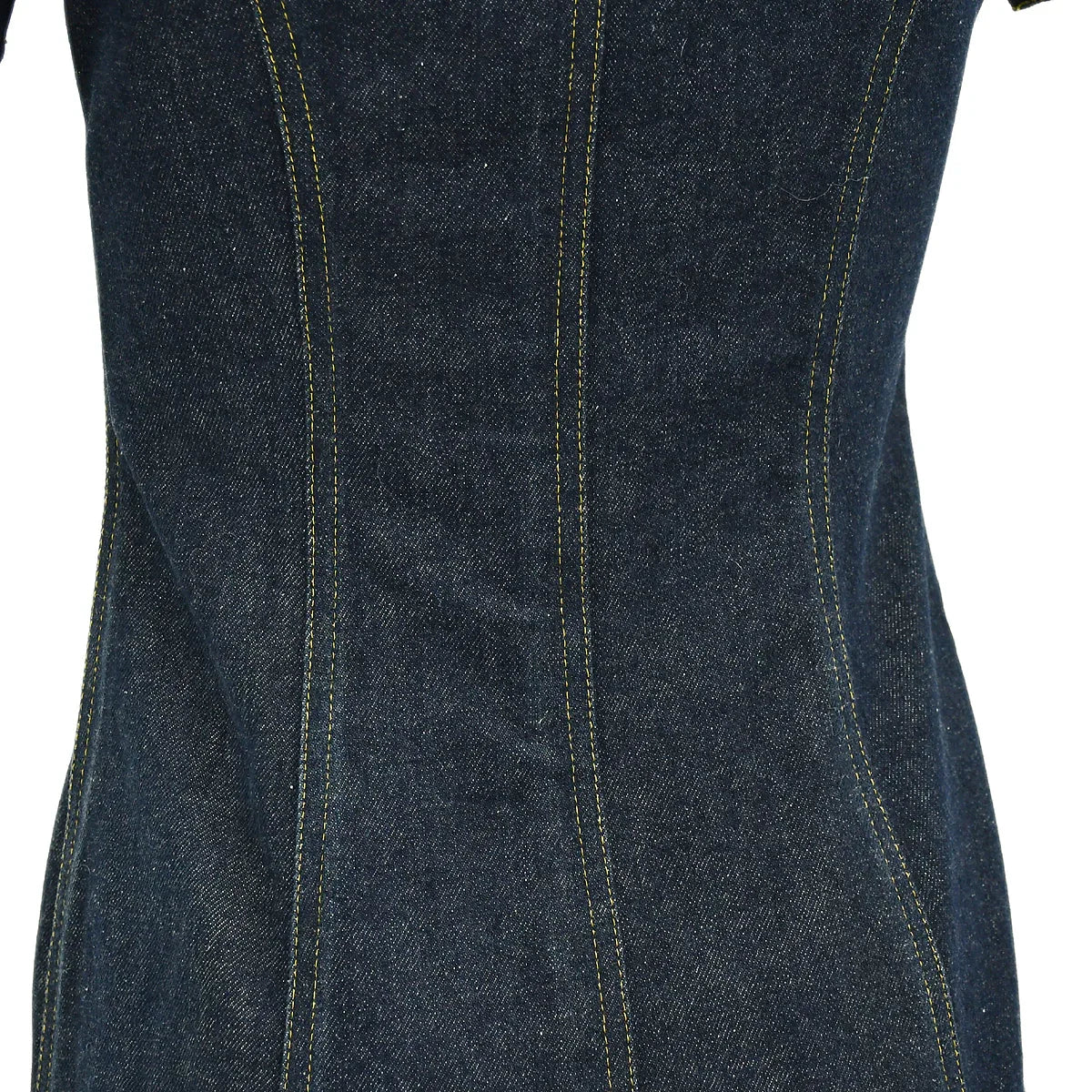 Chanel Denim Dress Navy #36