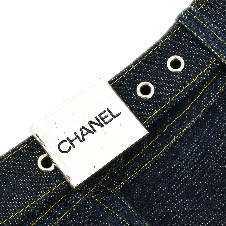 Chanel Spring 1996 Denim Skirt #38