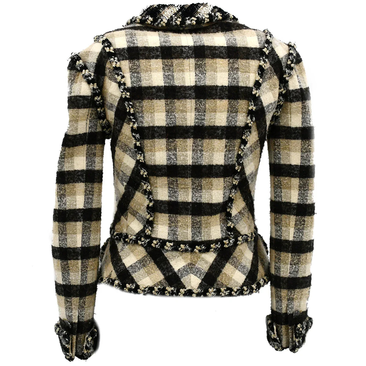 Chanel Fall 2006 Checked Jacket #36