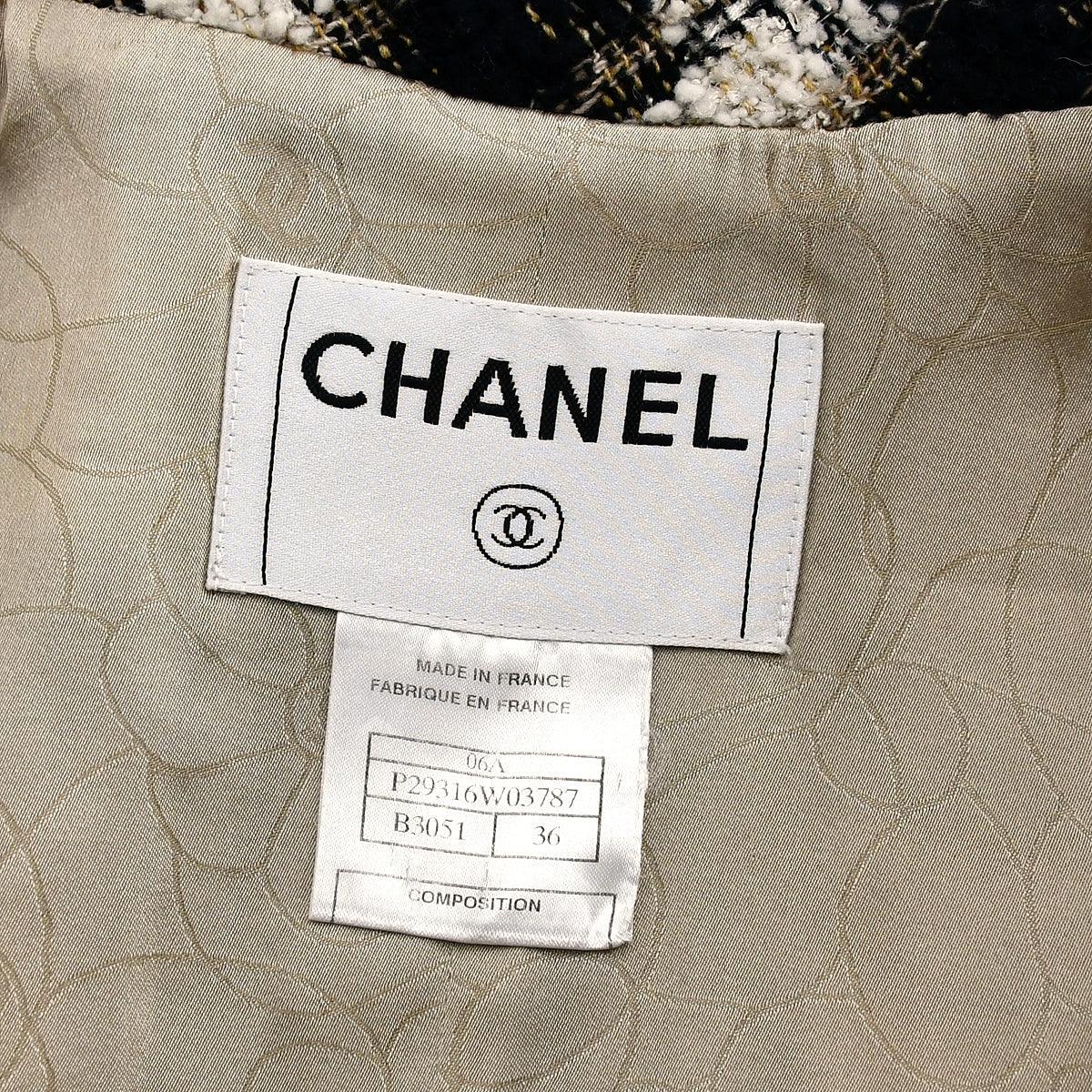 Chanel Fall 2006 Checked Jacket #36