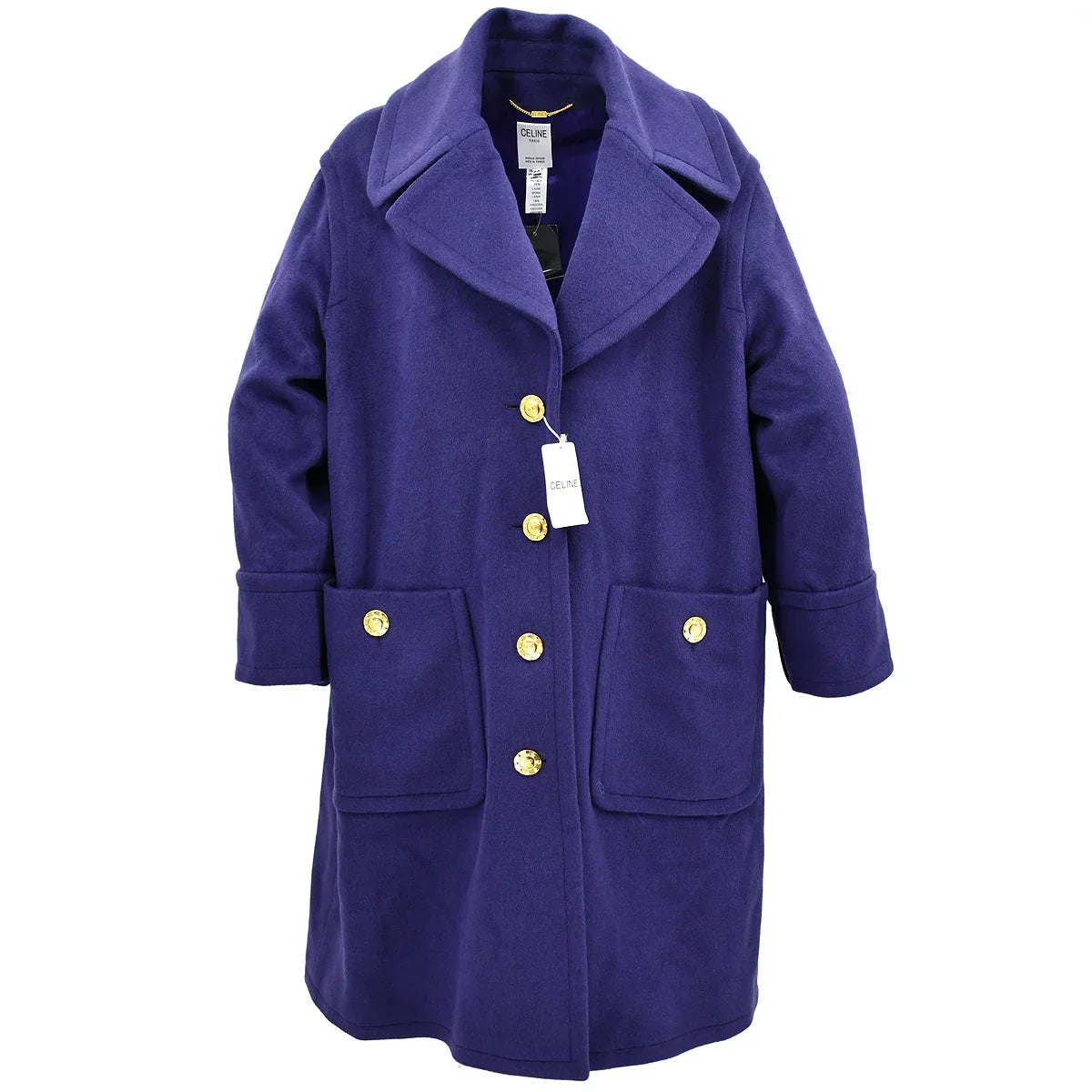 Celine Coat Purple #44