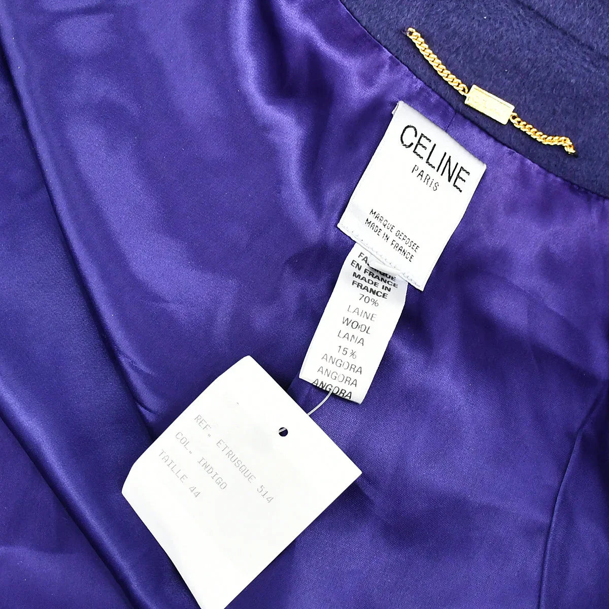 Celine Coat Purple #44