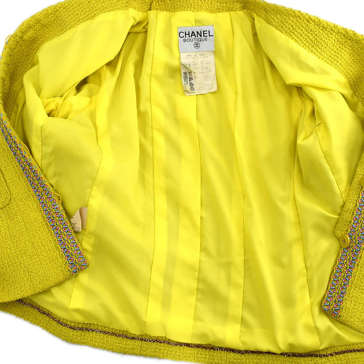Chanel Spring 1994 Jacket Skirt Suit #40