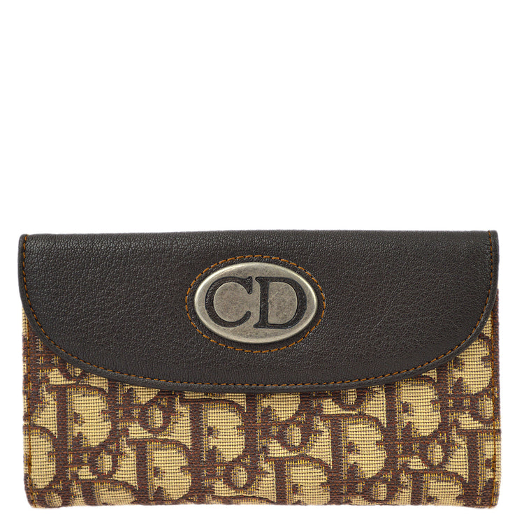 Christian Dior 2005 Vintage Traveller Long Wallet