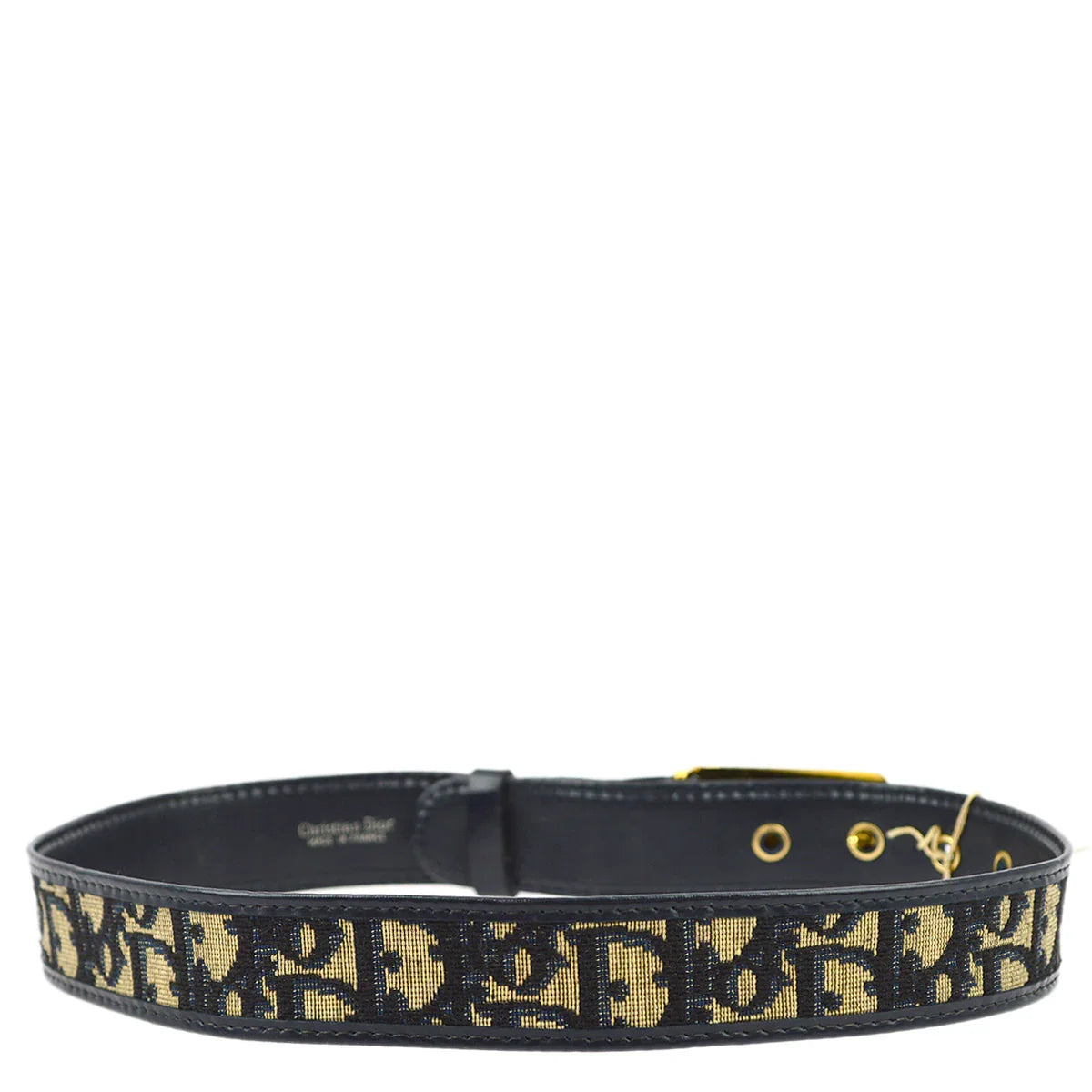 Christian Dior 1980s Trotter Belt #65