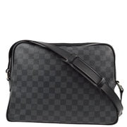 Louis Vuitton 2008 Damier Graphite Io Shoulder Bag N45252