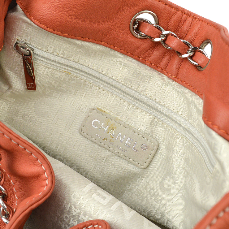 Chanel 2005-2006 Lambskin Bucket Shoulder Bag