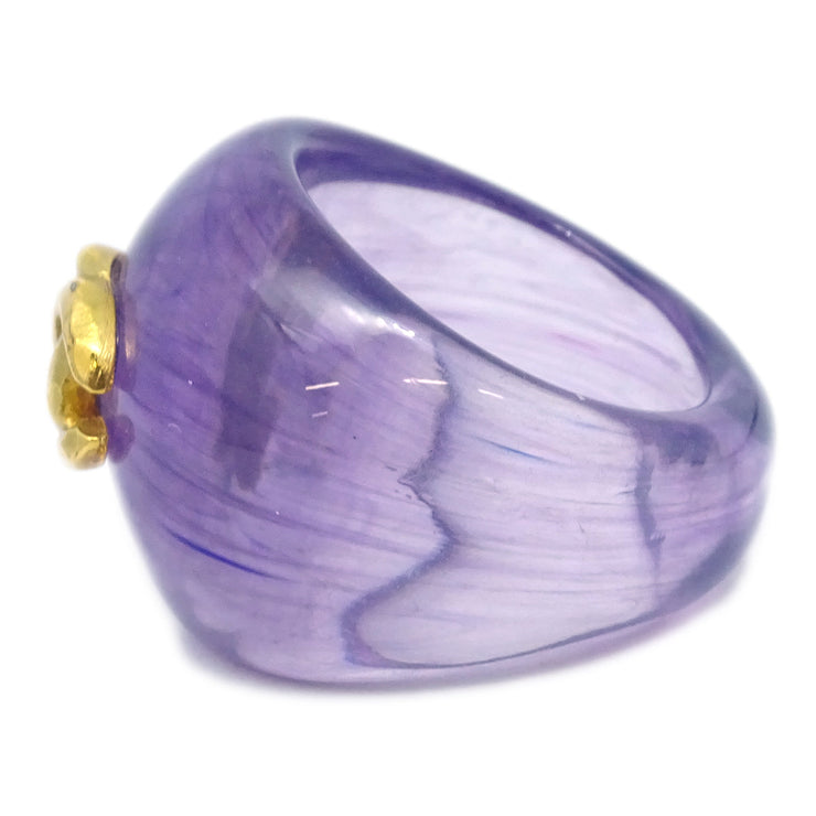Chanel Ring Purple #54 #14