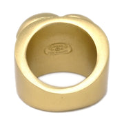 Chanel 2001 CC Ring Gold #53