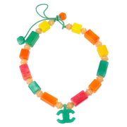 Chanel CC Pendant Necklace Multicolor 04P