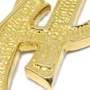 Yves Saint Laurent Brooch Pin Rhinestone Gold