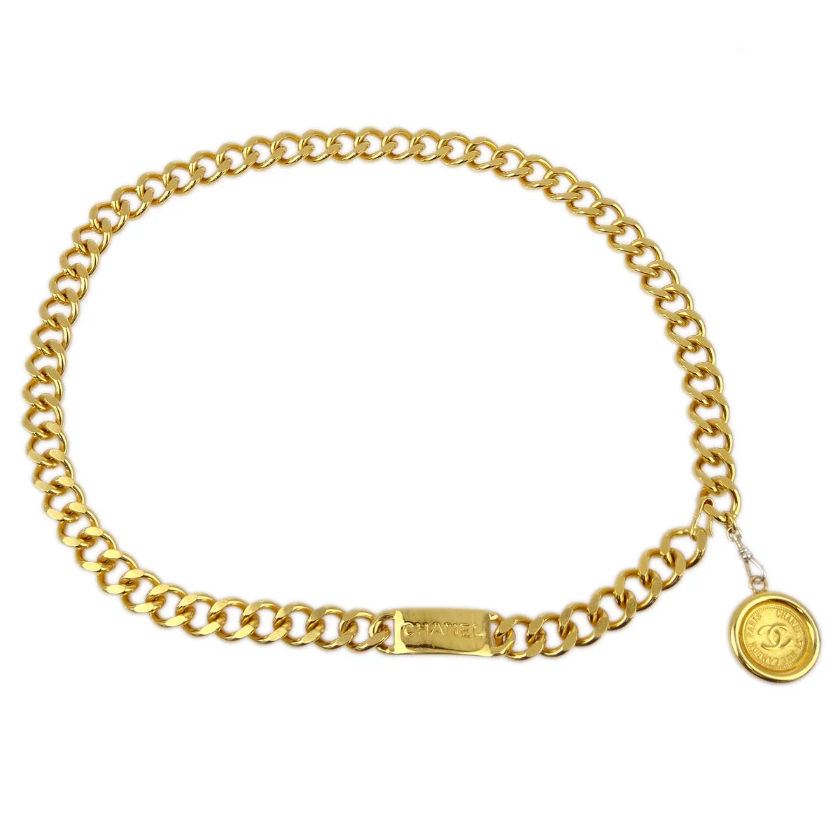 Chanel Medallion Chain Belt