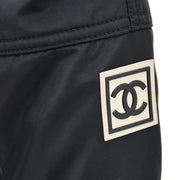 Chanel Sport Line Zip Up Jacket Black 02A #36
