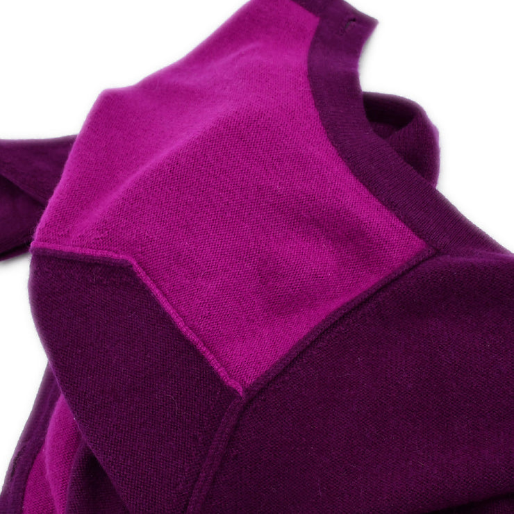 Chanel Cardigan Purple 95A #46