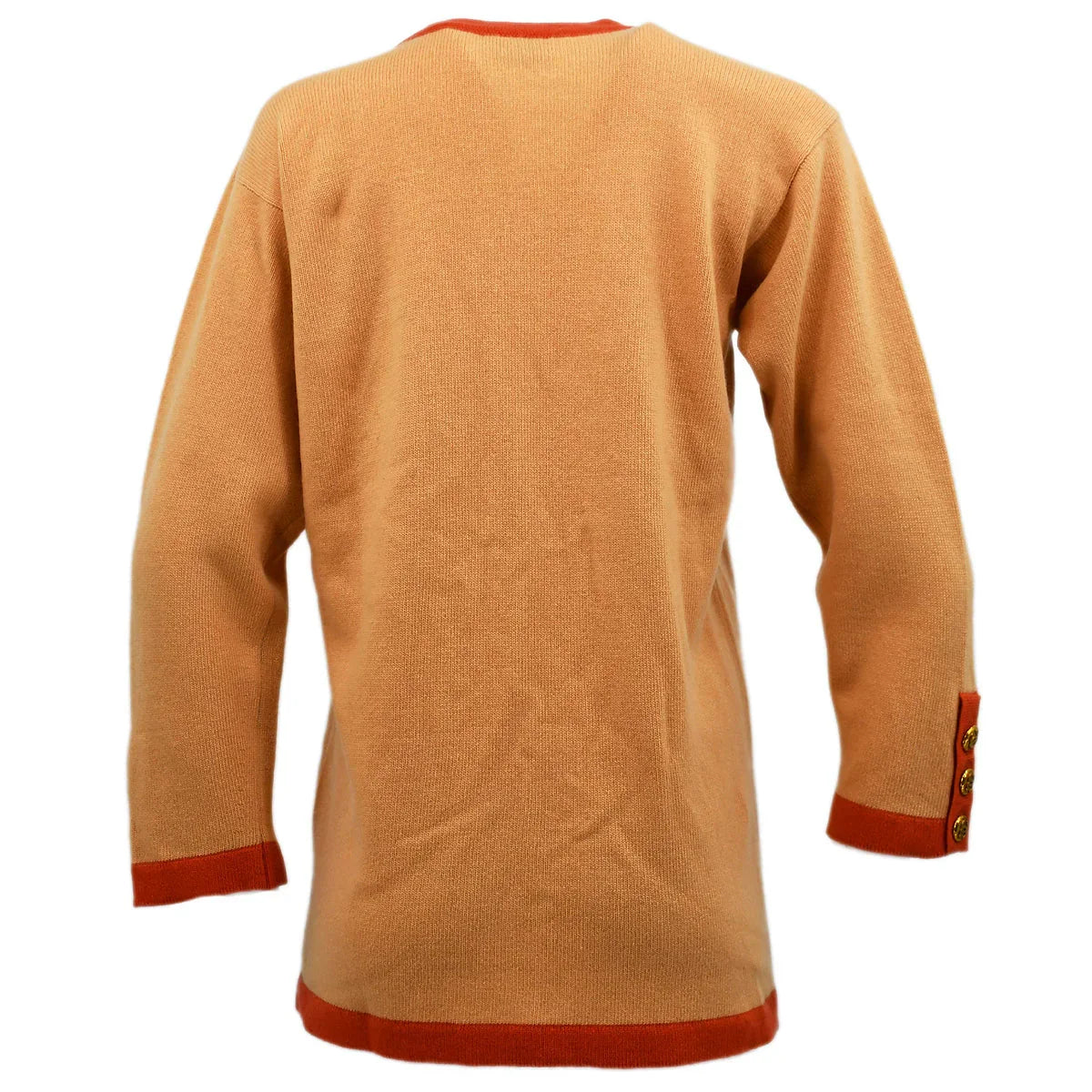 Chanel Cardigan Orange