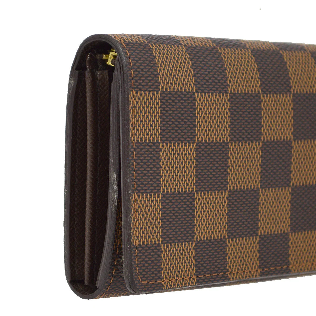 Louis Vuitton 2009 Damier Porte Monnaie Billets Tresor Wallet N61736