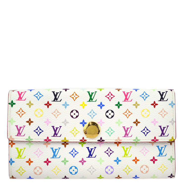 Louis Vuitton Multicolor Porte Monnaie Credit Wallet M60004