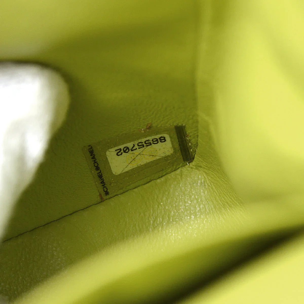 Chanel * 2003-2004 Green Caviar Small Classic Double Flap Bag