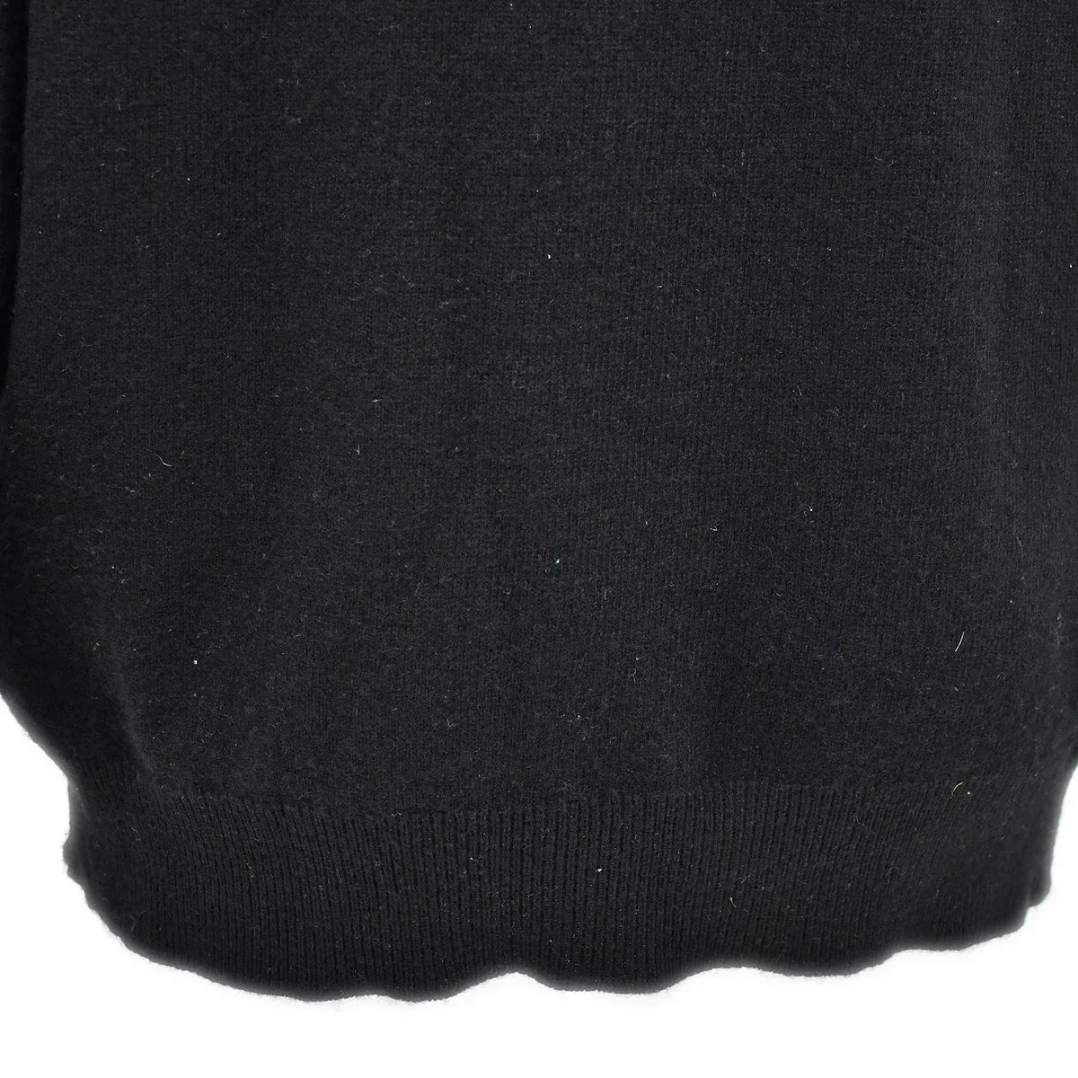 Chanel Long Sweater Black 94A #44