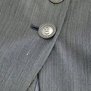 Christian Dior Setup Suit Jacket Skirt Gray #11 #9