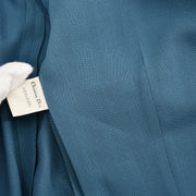 Christian Dior Collarless Jacket Blue #S
