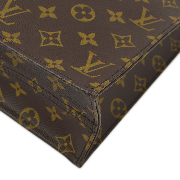 Louis Vuitton Monogram Sac Plat Handbag M51140