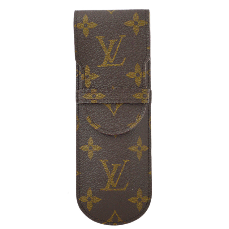 Louis Vuitton Monogram Etui Stilo Pen Case M62990 Small Good