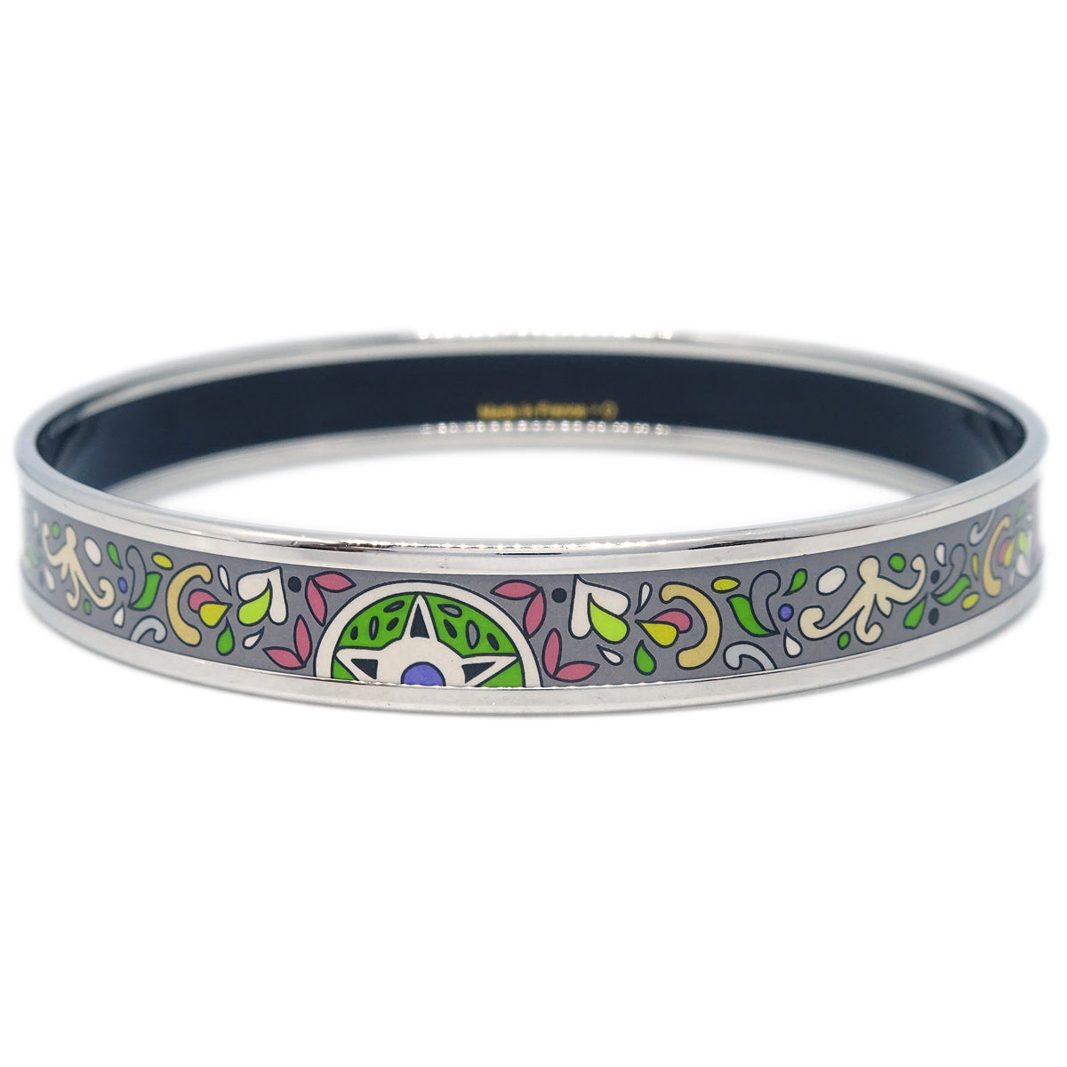 Hermes Enamel Cloisonne Ware Bangle
