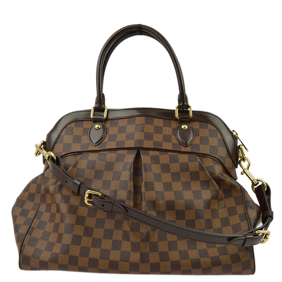 Louis Vuitton 2008 Damier Trevi GM 2way Shoulder Handbag N51998