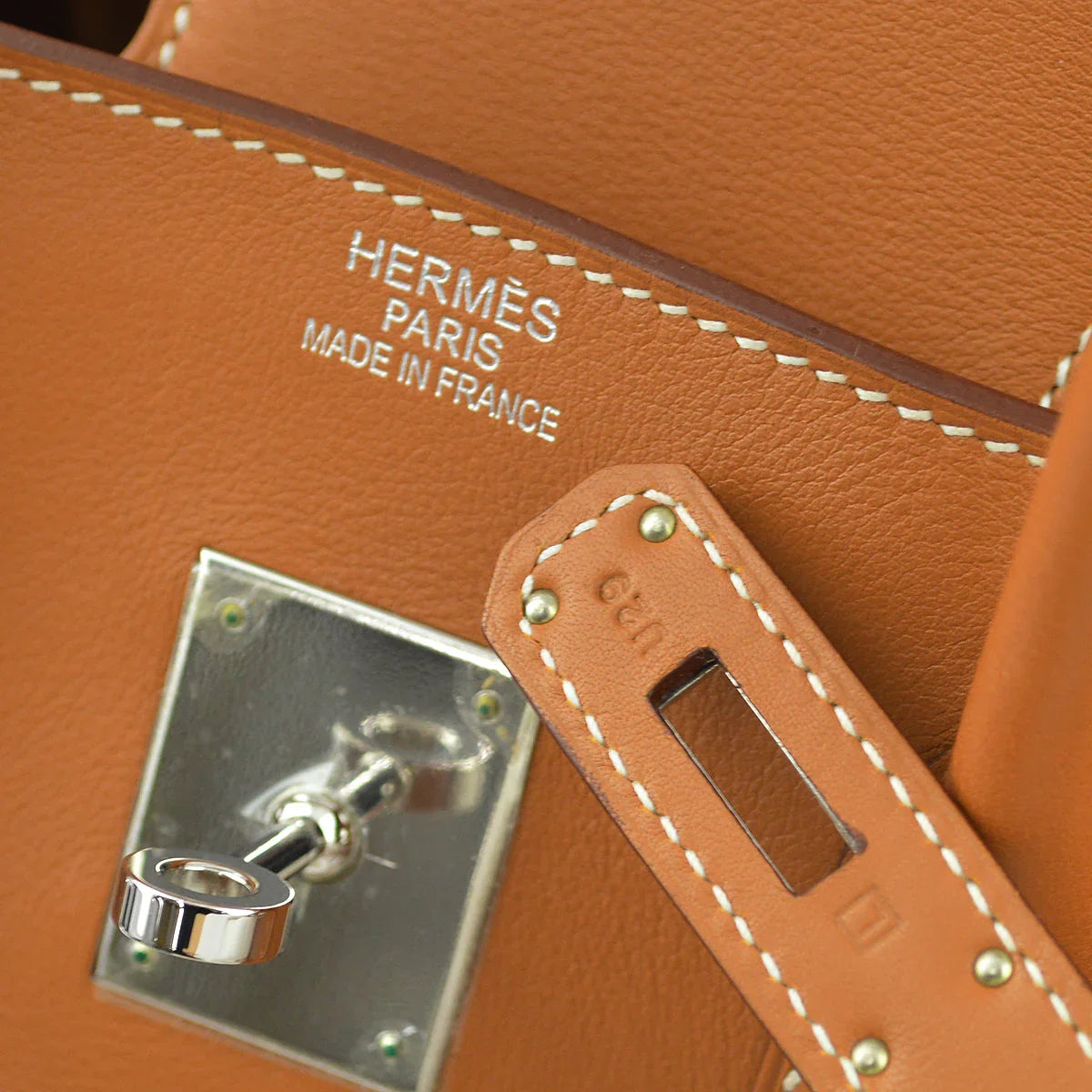 Hermes 2008 Gold Swift Birkin 35 Handbag