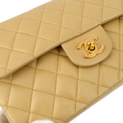 Chanel 1997-1999 Lambskin Small Classic Double Flap Bag