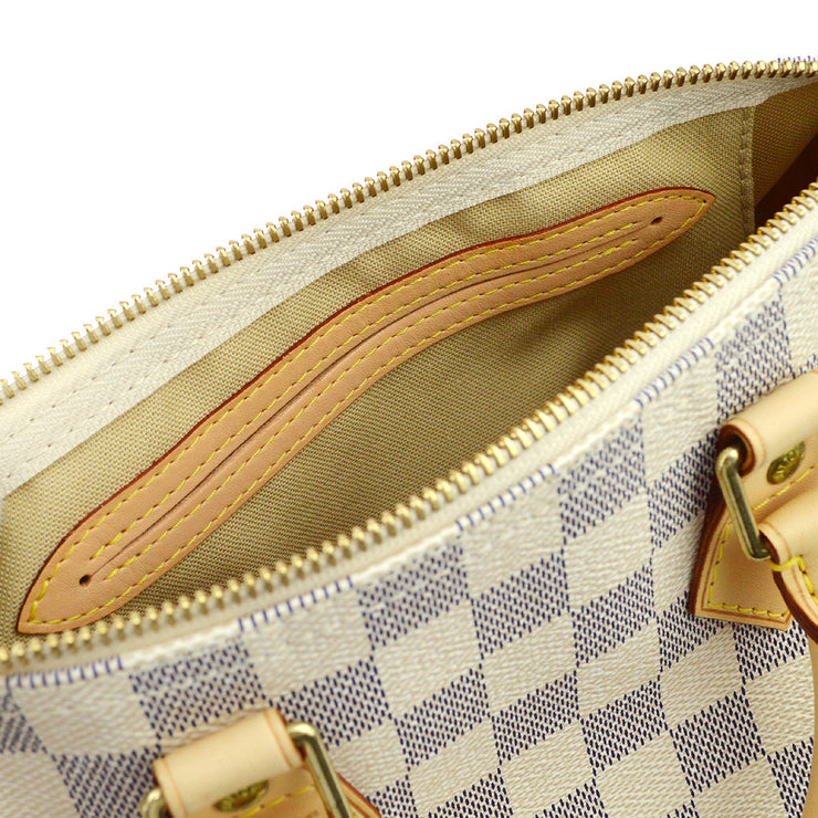Louis Vuitton Damier Azur Speedy 25 Handbag N41534