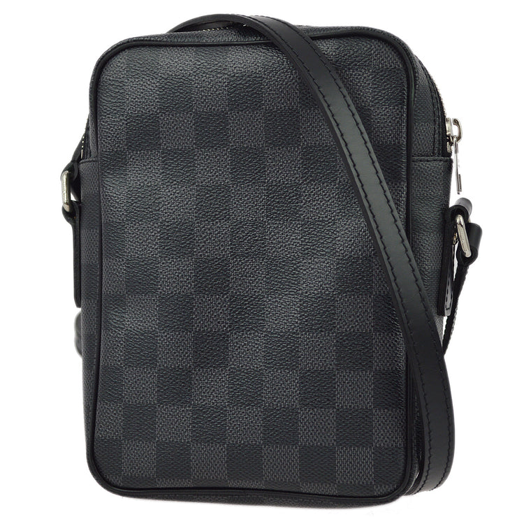 Louis Vuitton 2009 Damier Graphite Rem Shoulder Bag N41446