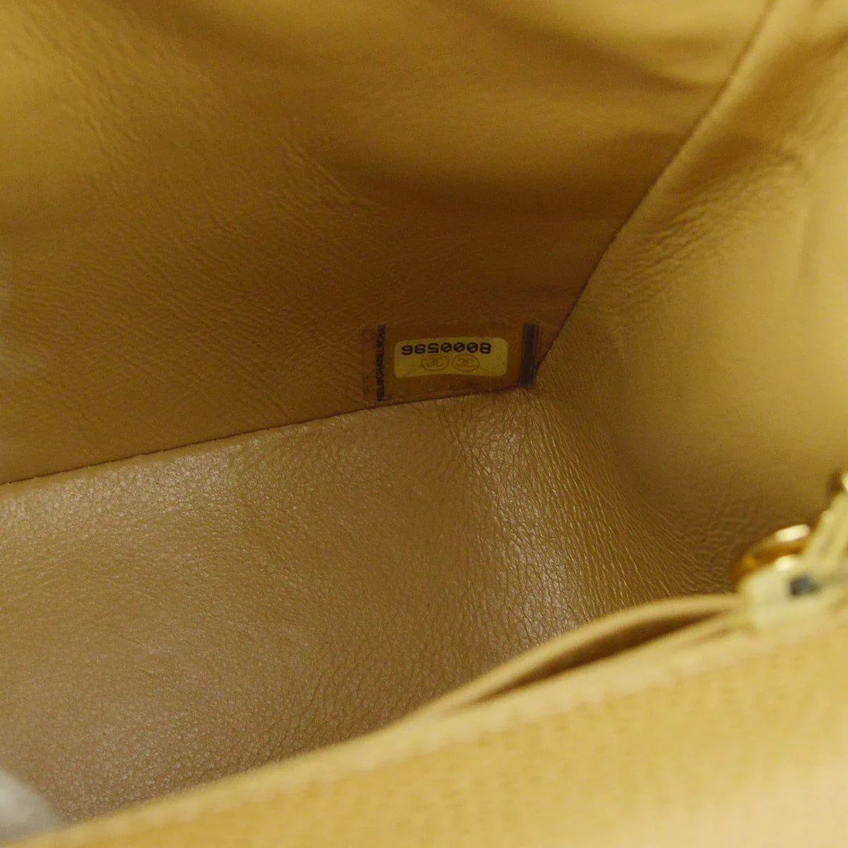 Chanel 2003-2004 Caviar Mini Classic Square Flap Bag 17