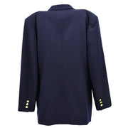 Burberrys Double Breasted Jacket Navy #L