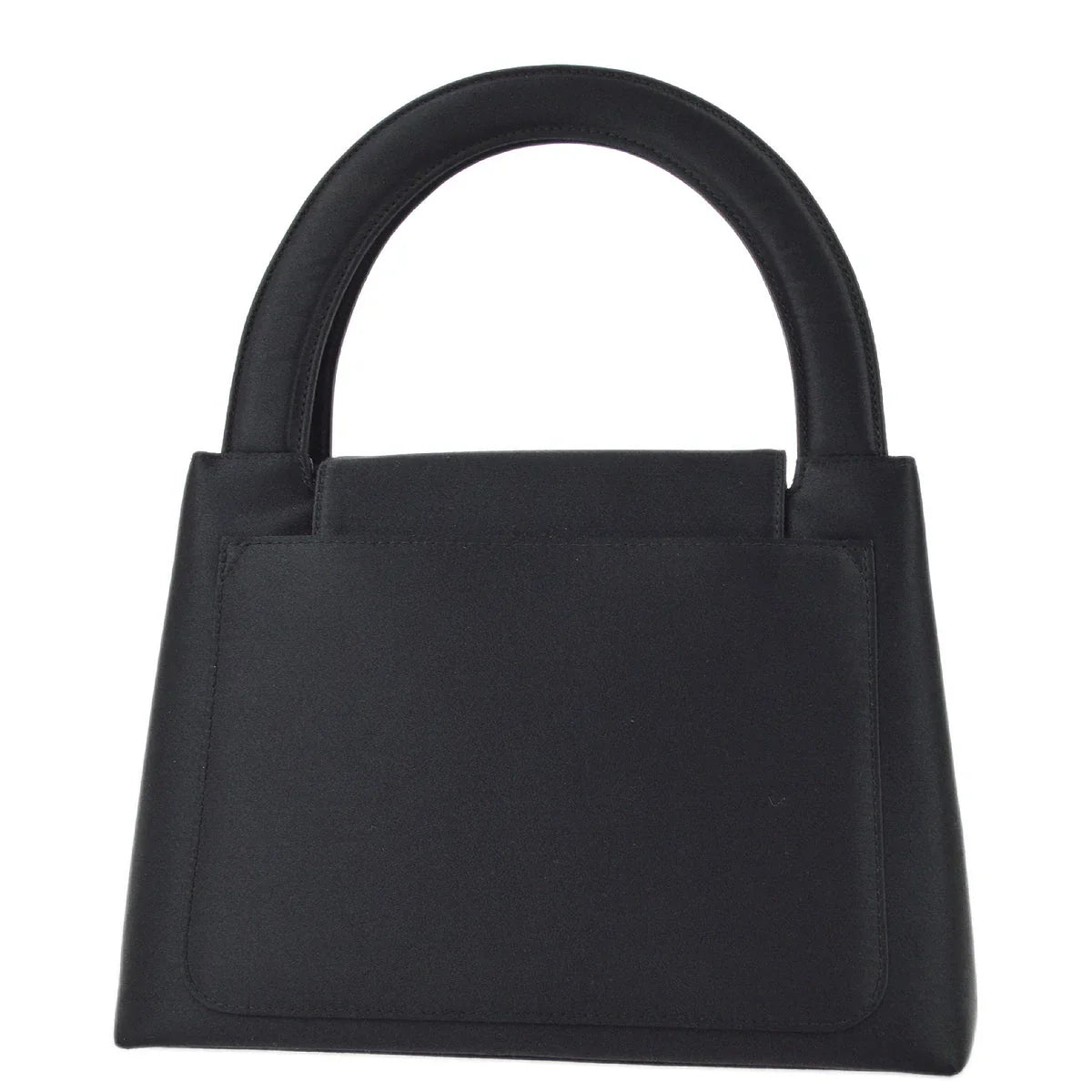 Chanel * 1997-1999 Black Satin Handbag