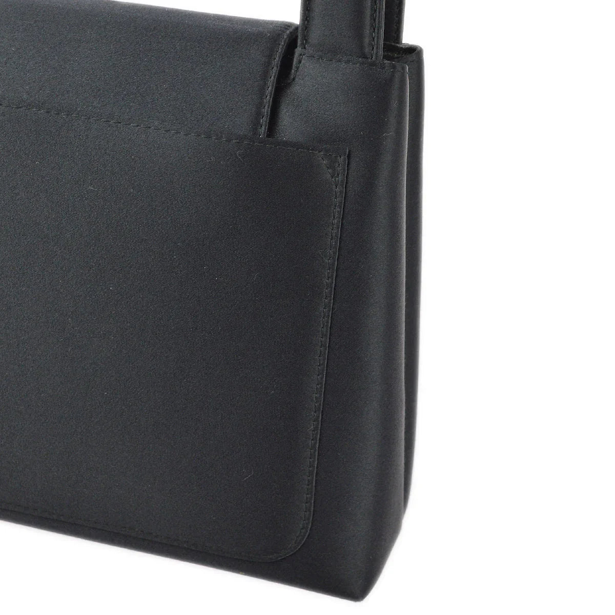 Chanel * 1997-1999 Black Satin Handbag